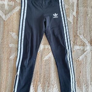 Adidas Kids Black Track Pants